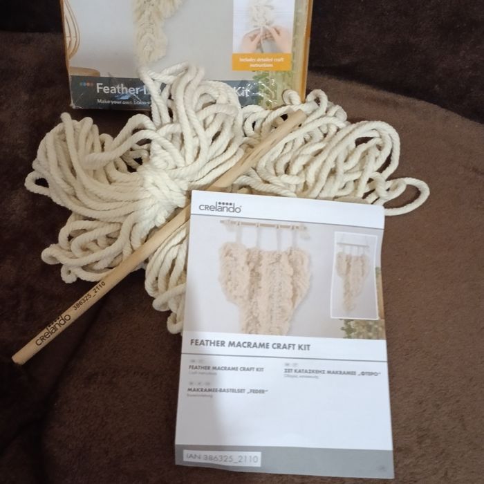 Продам, новий посуд, макраме