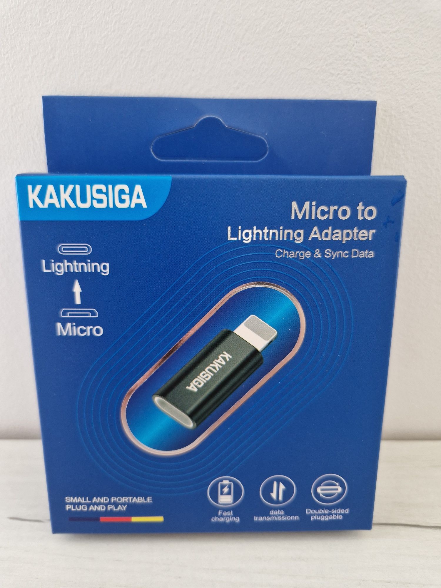 KAKU Adapter KSC-559 Chenxing - Micro USB na Lightning - czarny