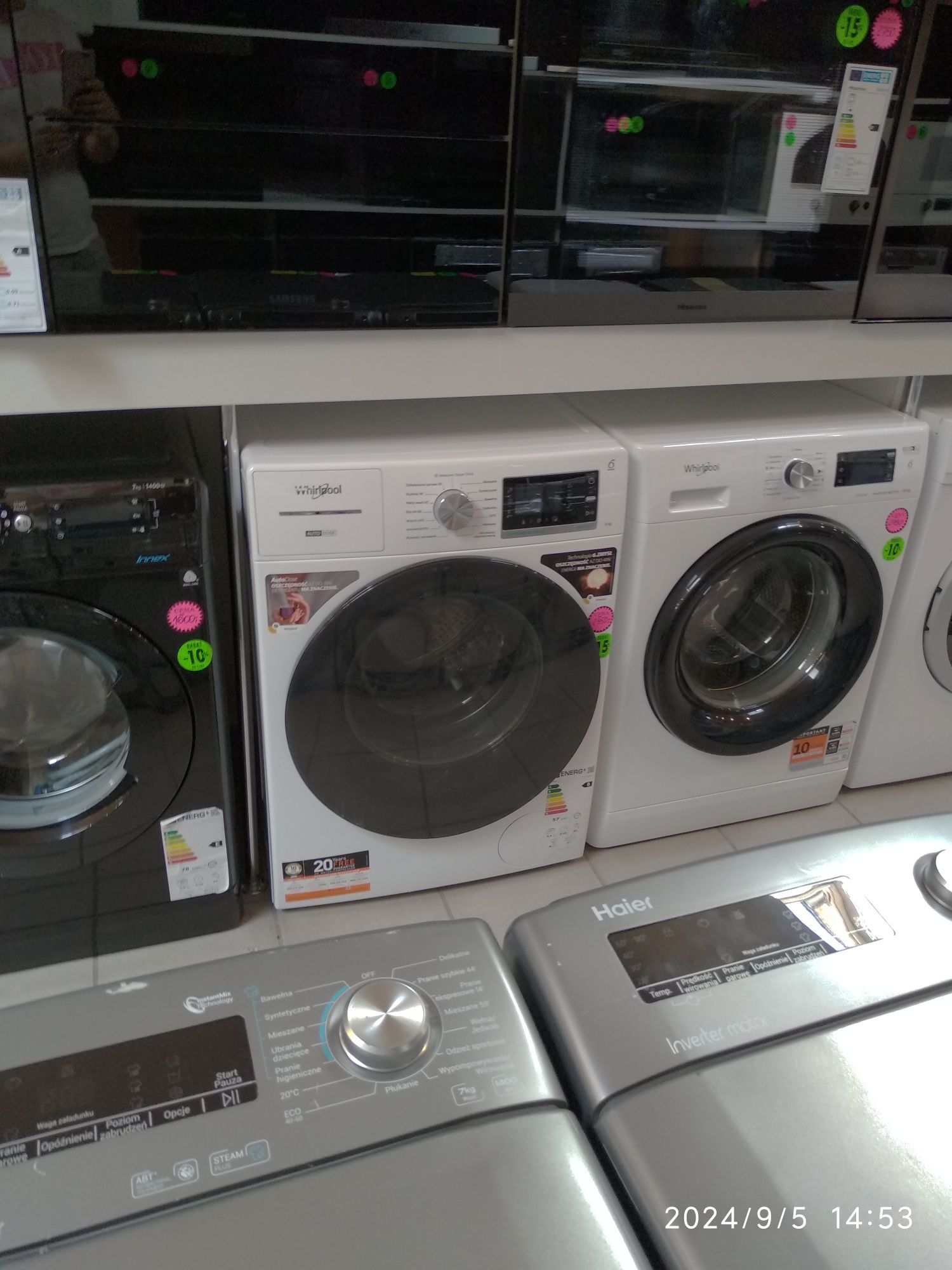 OUTLET Janki ul Wspólna 6 Pralka Whirlpool W7 W945WB PL