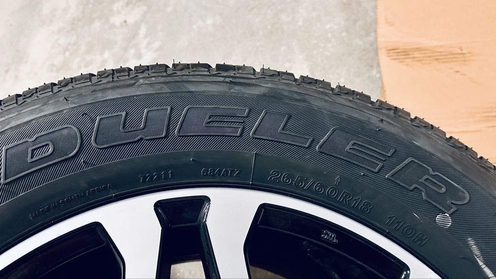 Koła HILUX / LAND - NOWE 6x139,7 18” Bridgestone 265/60/18
