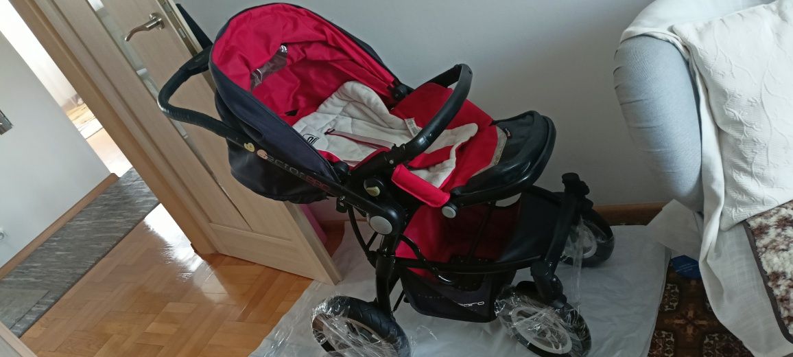 Wózek -Espiro Wector pro-głęboko spacerowy