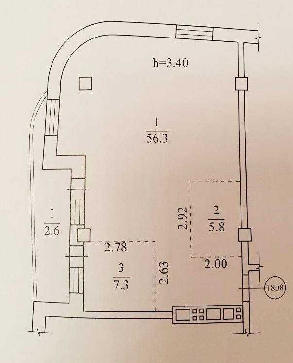 Продам квартиру с террасой 72 м2 в ЖК Loft White, Успенский сквер