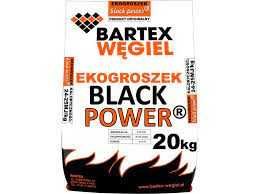 Węgiel Ekogroszek BARTEX Black Power 24-25 MJ/kg worki 25kg, PROMOCJA