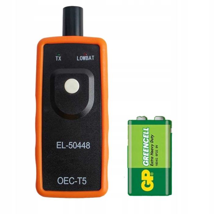 Programator TPMS EL-50448 aktywator czujników Opel Chevrolet + BATERIA