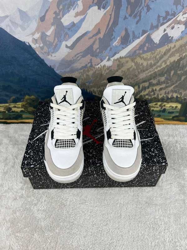 ButyDamskie Air Jordan_4_Retro_Military_Black_Uniseks R.38