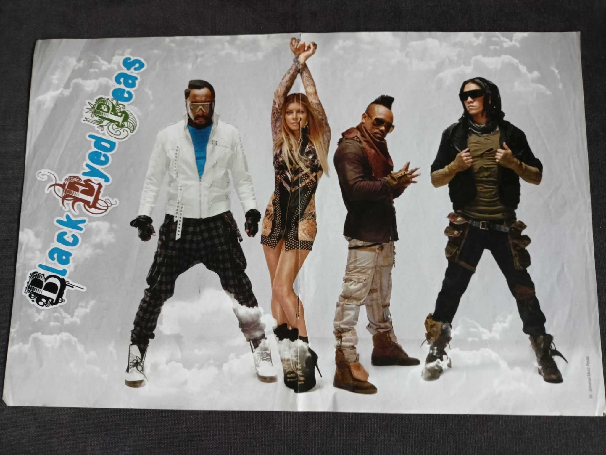 Plakat Justin Bieber/Black Eyed Peas