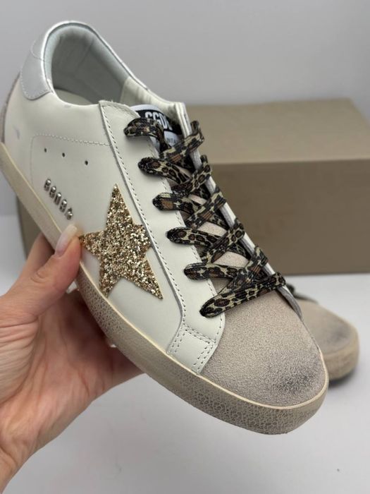 Кеди шкіряні golden goose голден гус жіночі купить gg