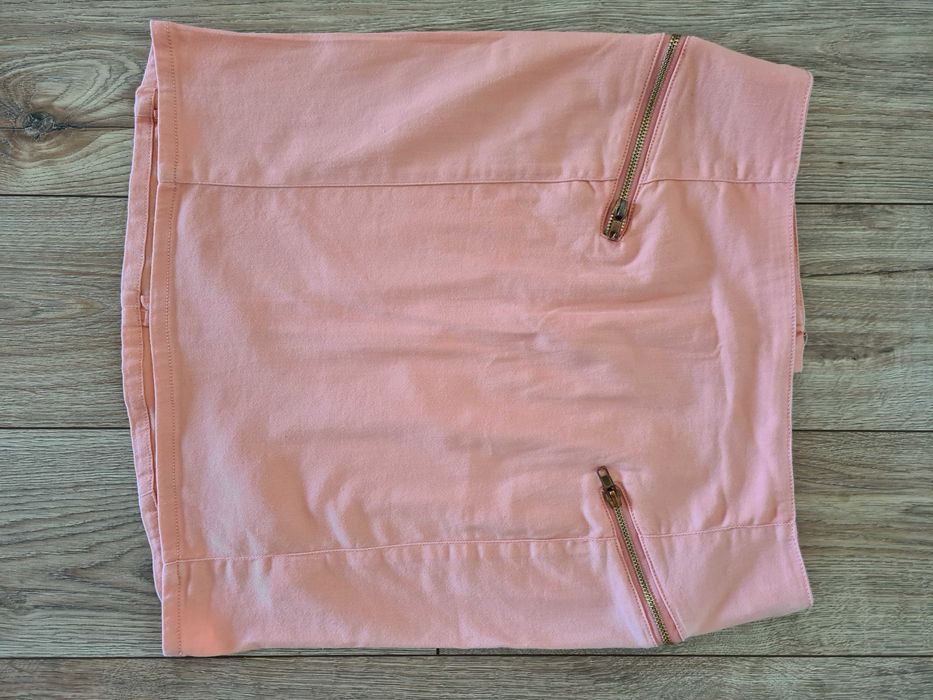 Koralowa spódnica French Collection rozmiar M