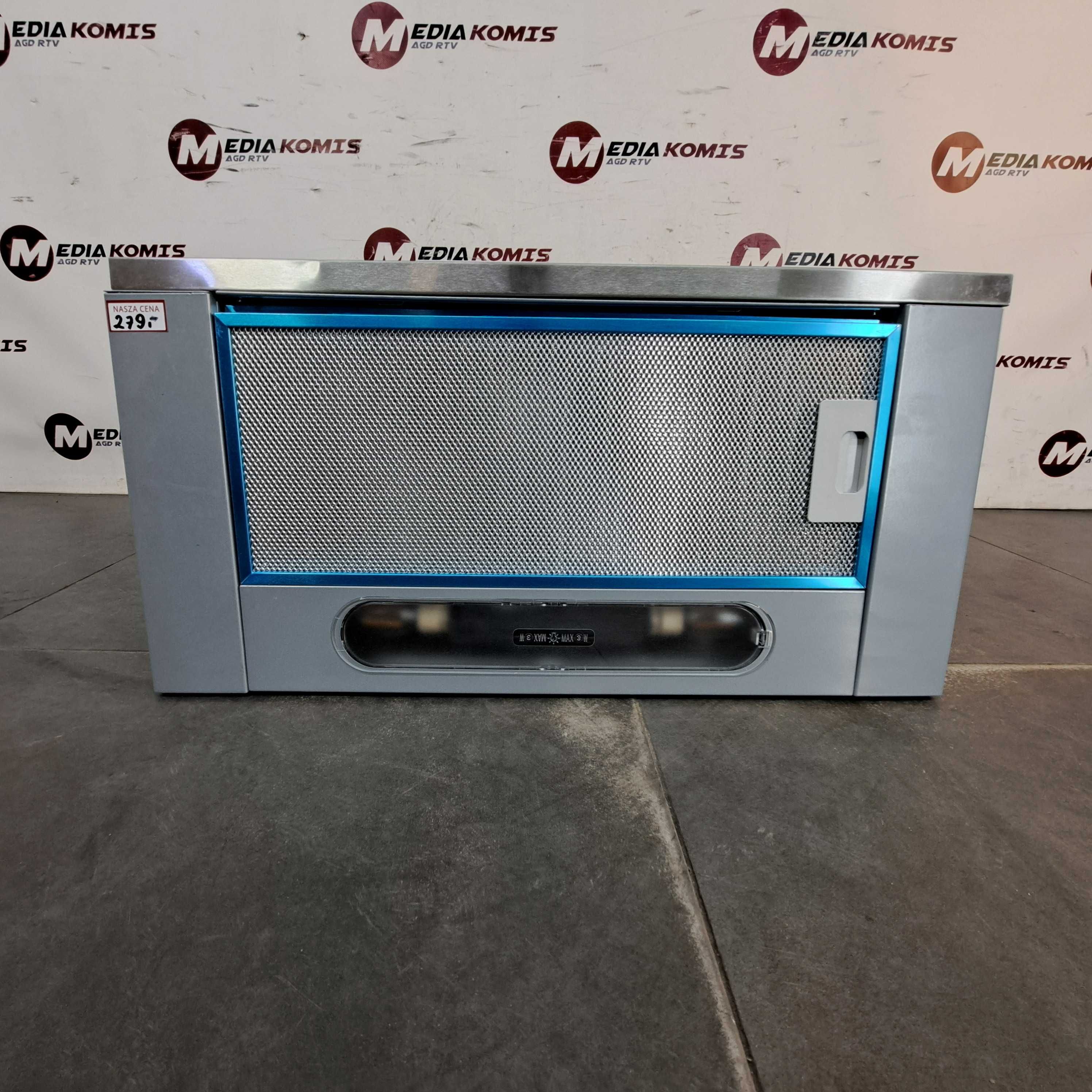Okap Whirlpool AKR 6390/1 (2 lata gwar)KlasaD/60cm szer/maks wyd-304m3
