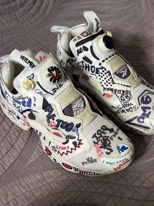 Кроссовки Reebok Instapump Fury "Vetements "