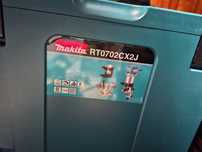 Frezarka krawędziowa Makita RT0702CX2J + frezy