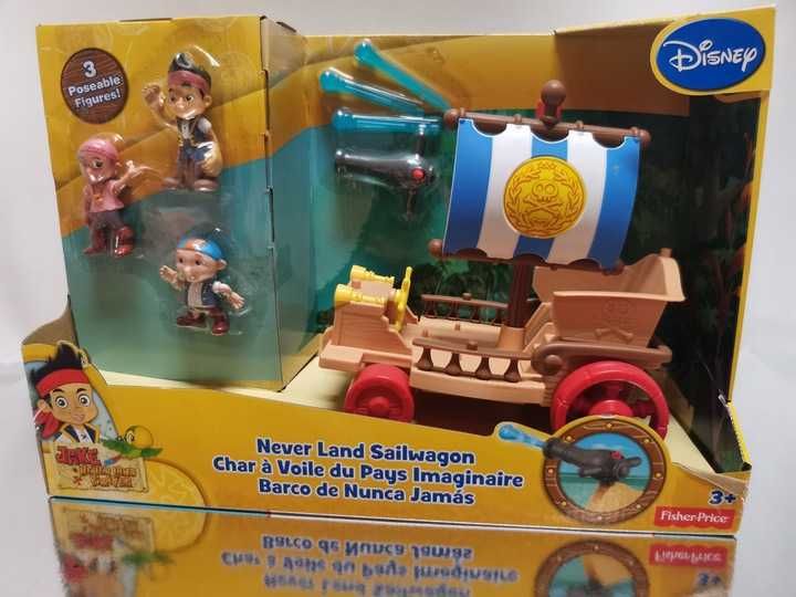 Wóz bojowy JAKE i Piraci z Nibylandii 3 figurki