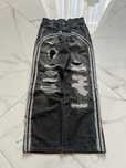 Racer worldwide , black jeans, super baggy
