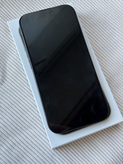 Iphone 16 pro black titanium 128gb