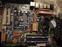 Gigabyte GA-X48-DQ6 + Procesor Intel® Core™2 Quad  Q6700 + 8GB DDR2