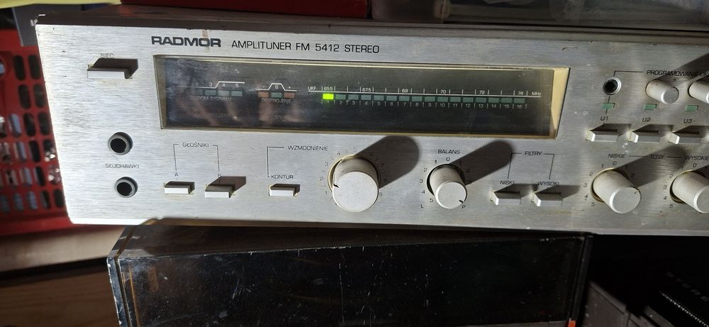 Amplituner Radmor Stan jak na zdjeciach