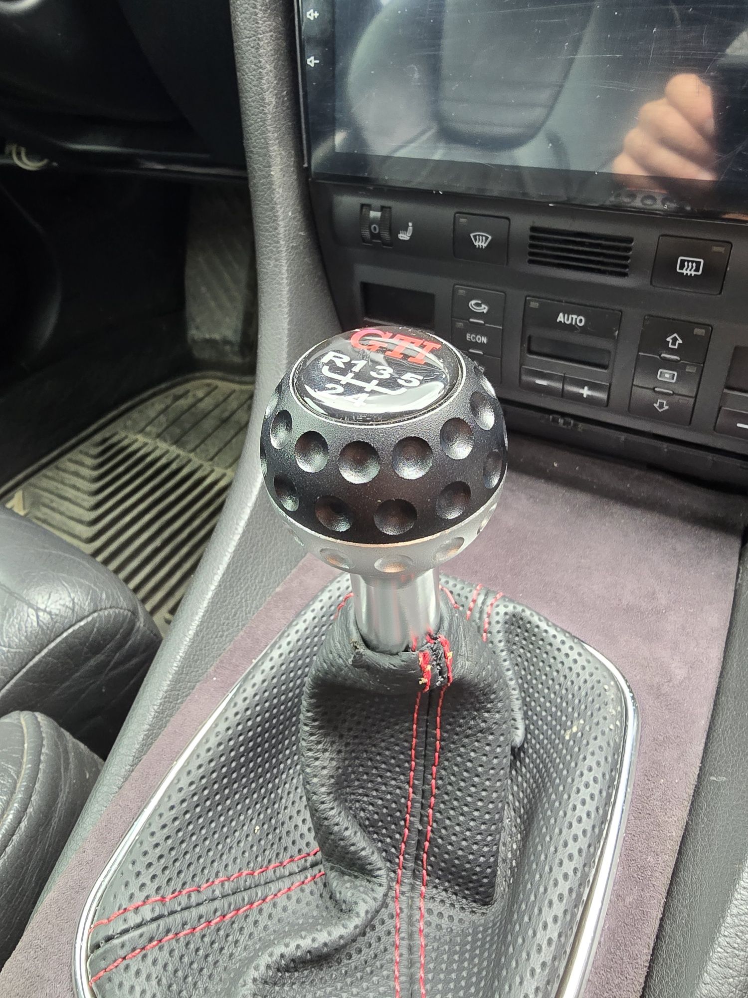 Aluminowa Gałka wzór gti golf mk1 2 3 4 polo carrado jetta tuning usa