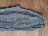 Spodnie damskie krata eleganckie 38 M