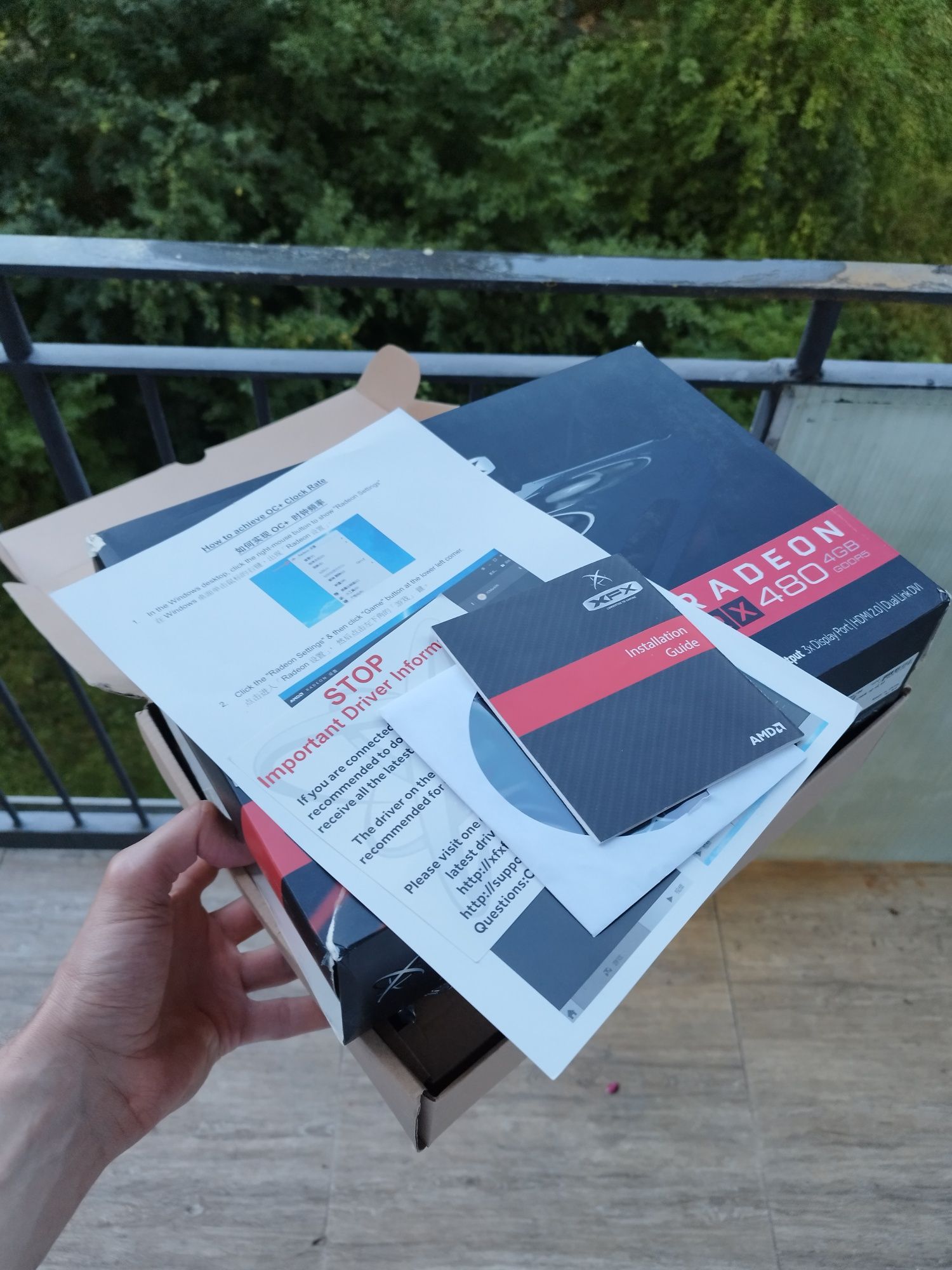 Karta graficzna XFX Radeon 480 4 gb