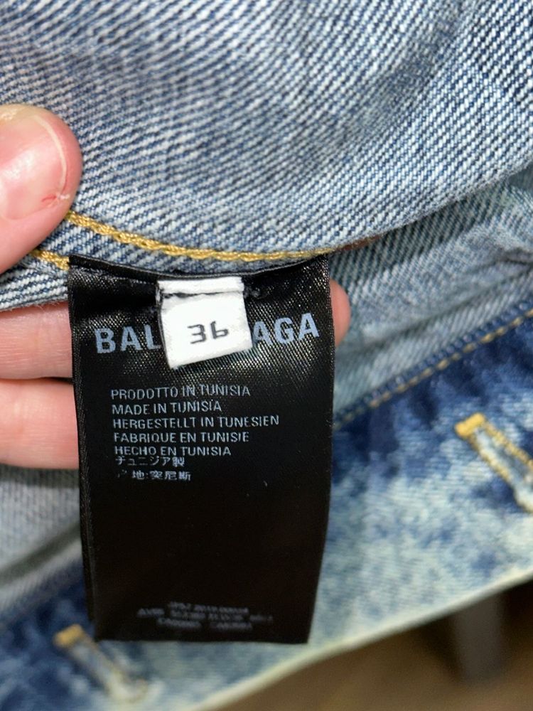 Джинсовая куртка Balenciaga оригинал