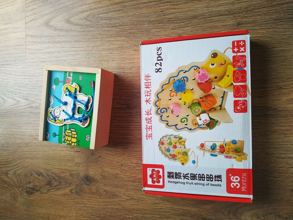 Деревянные развивающие игрушки, мозаика