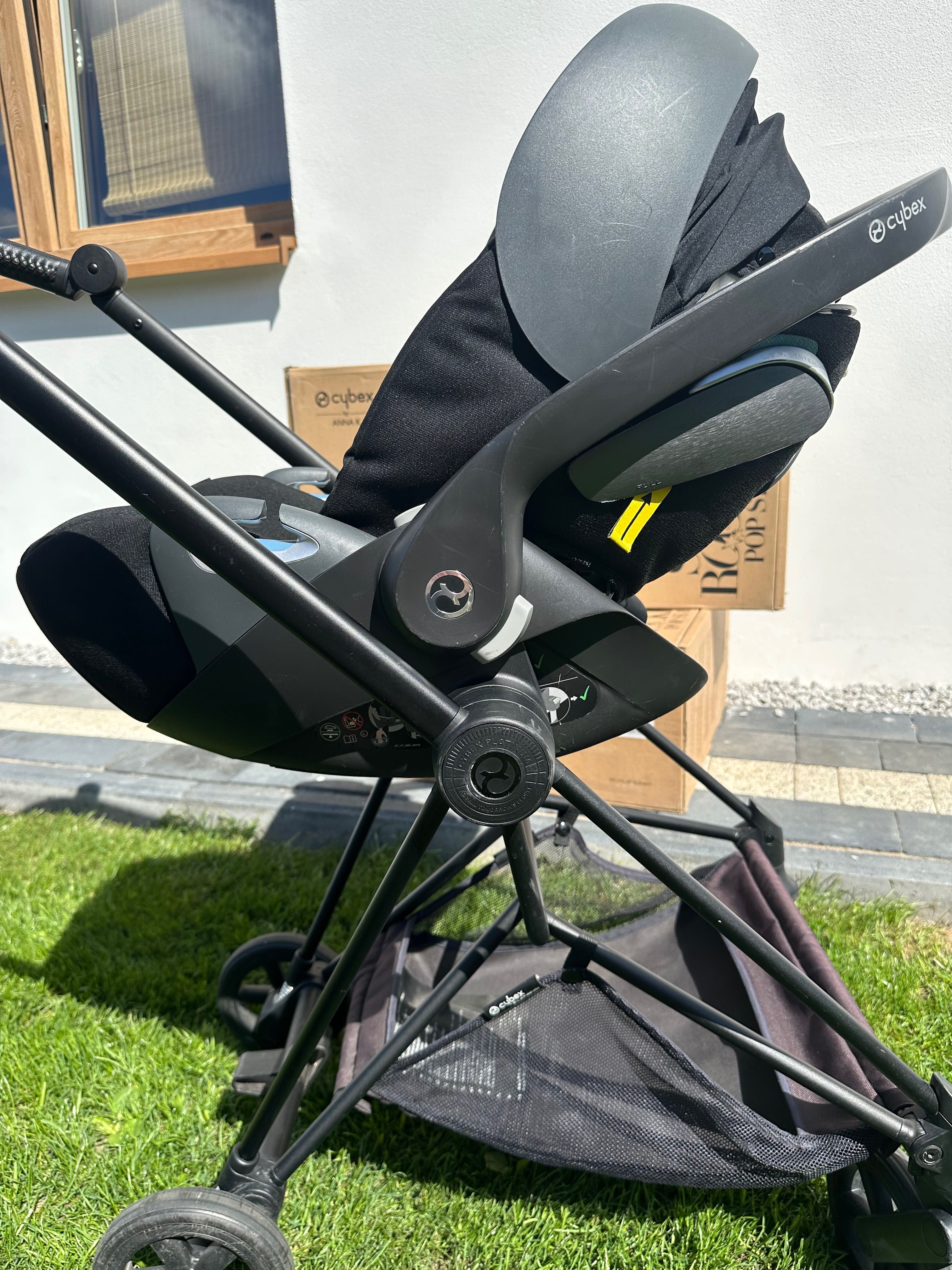 Wózek Cybex Mios 3w1 fotelik nosidło cybex iSize Z Rocket space