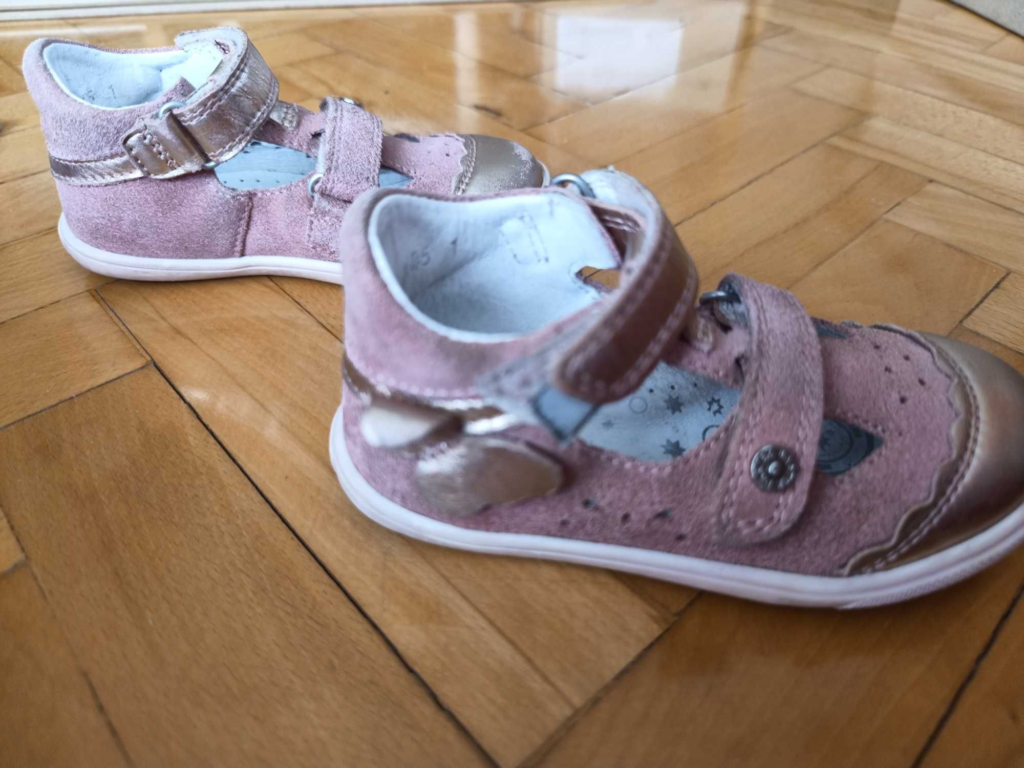 Sandałki, Buty/ Obuwie profilaktyczne Bartek rozm.24, kolor róż