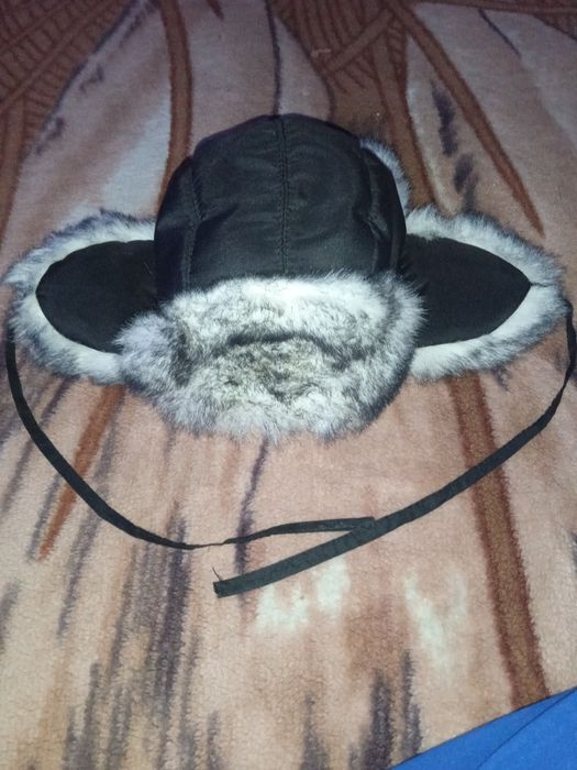 Шапка вушанка зимова