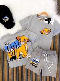 Conjunto menino rei leao