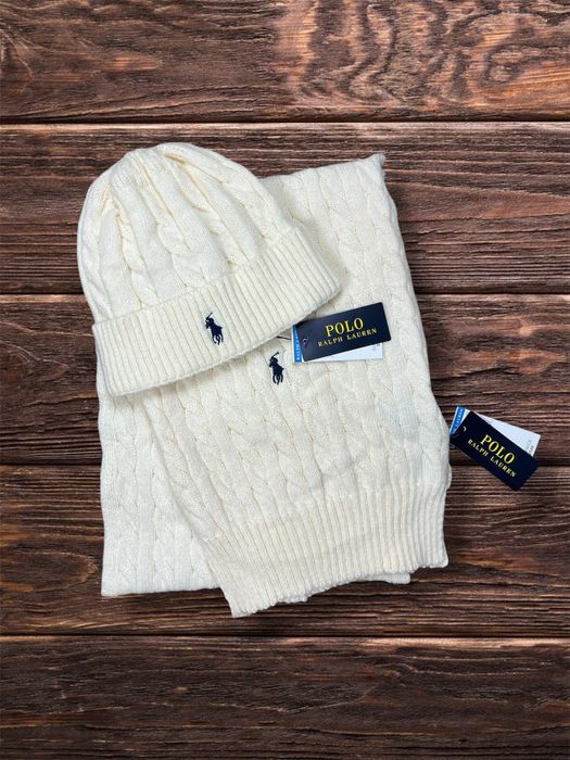 Czapka i szalik Ralph Lauren