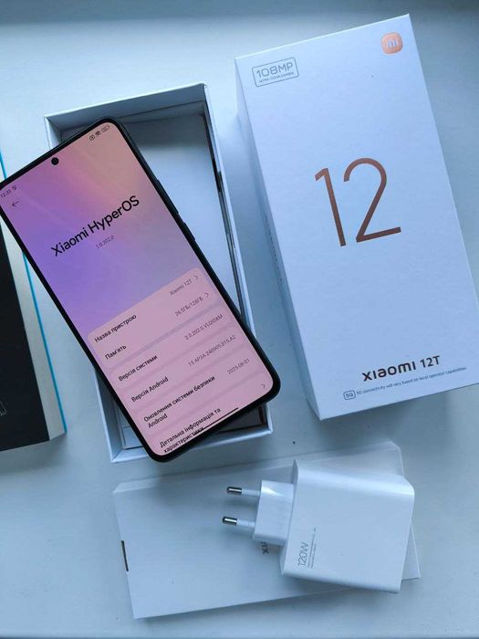 Телефон Xiaomi 12T 8/128GB стан чудовий