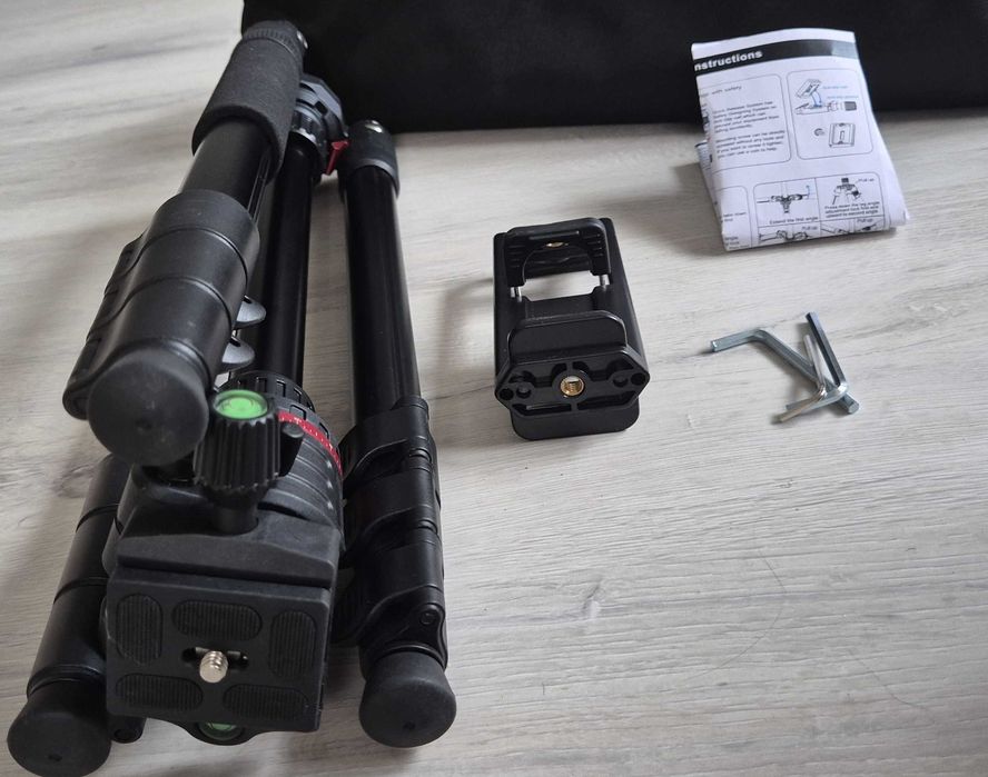 Profesjonalny statyw do aparatu, 173 cm, przenośny statyw 173 cm