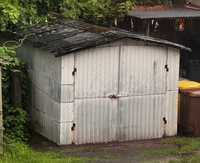 Garaż blaszany używany
