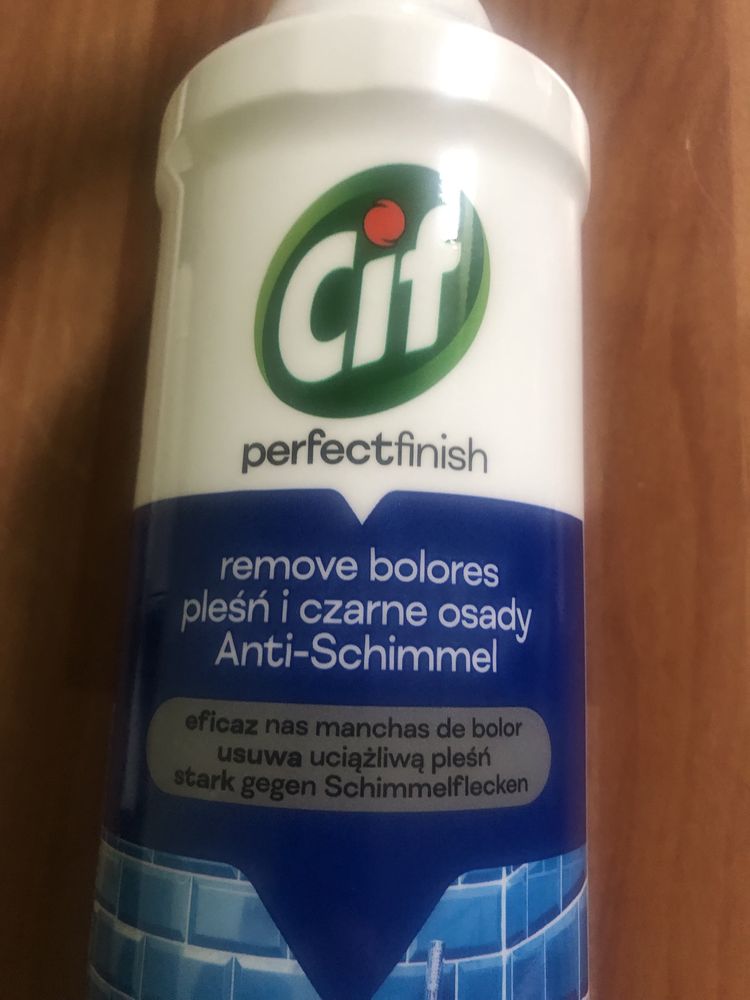 Cif perfect spray profesjonalny do usuwania czarnych osadów pleśni 435
