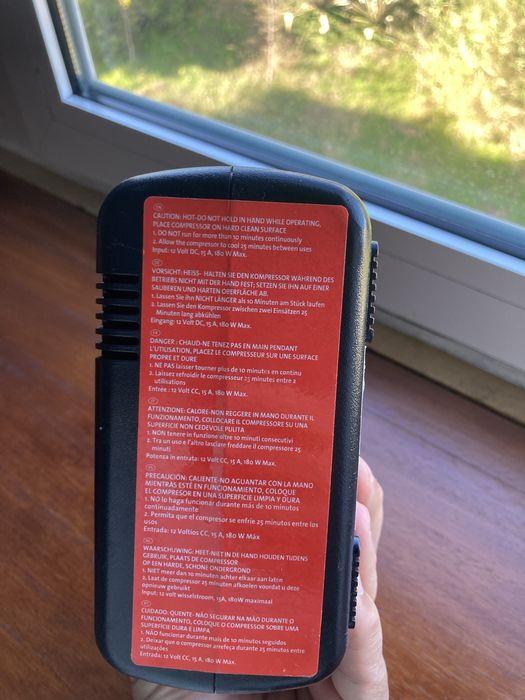 Compressor para encher pneus / 1 pneu kormoram 195/55/16