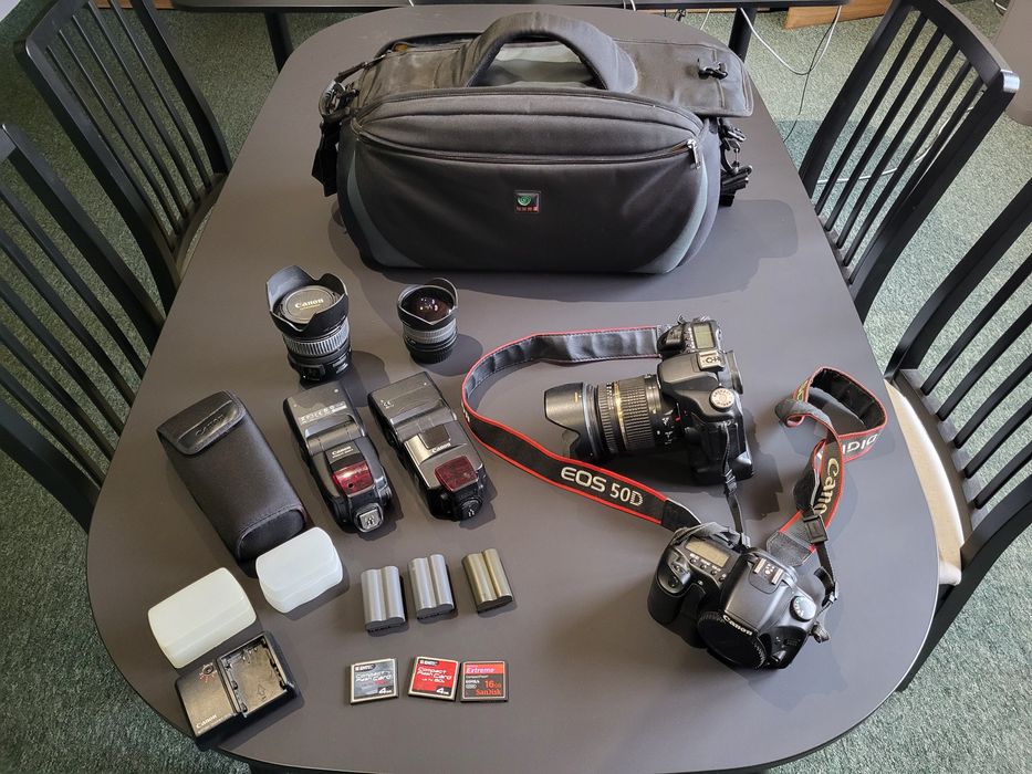 Kompletny zestaw fotograficzny Canon- idealny dla początkujących