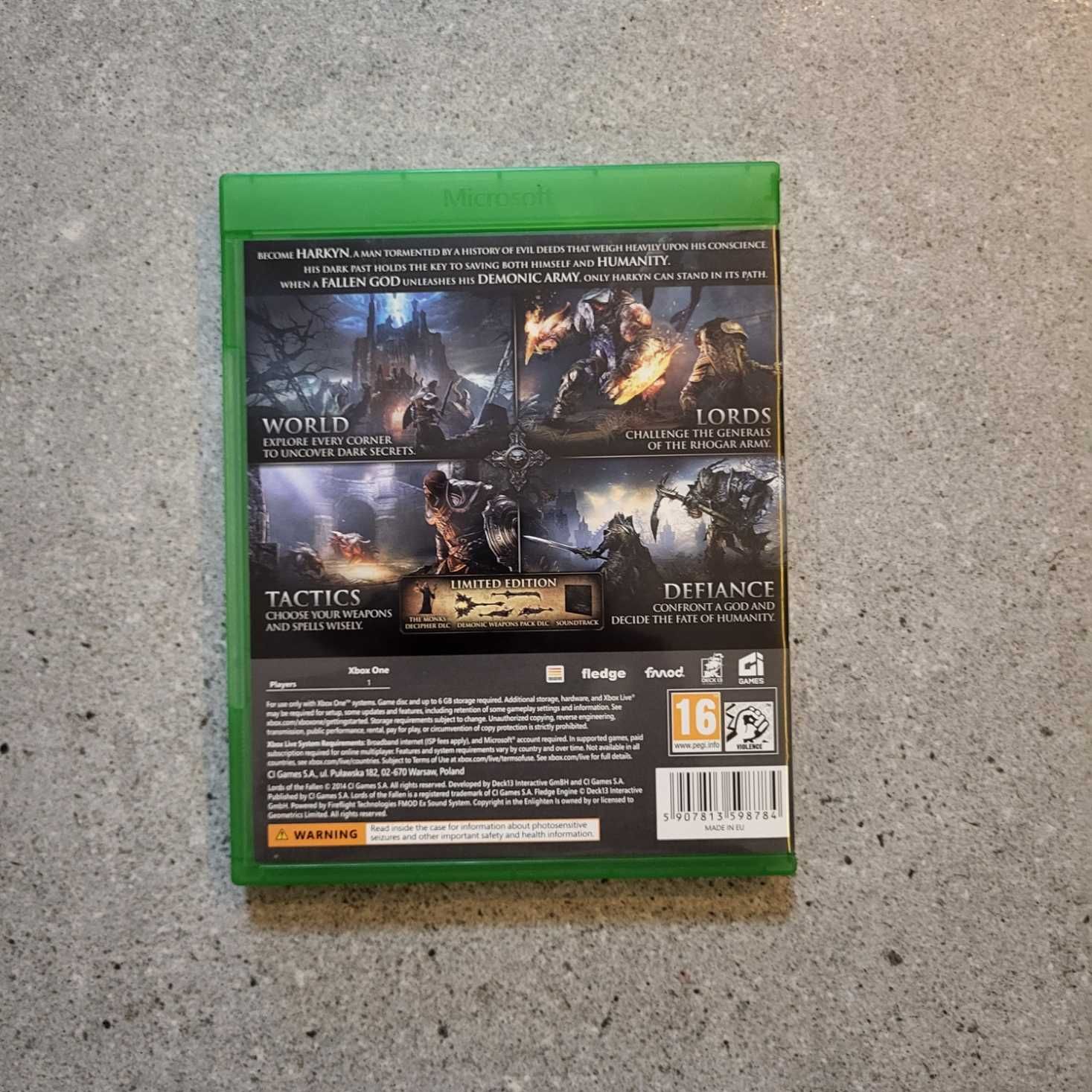 Lords of the Fallen Xbox One