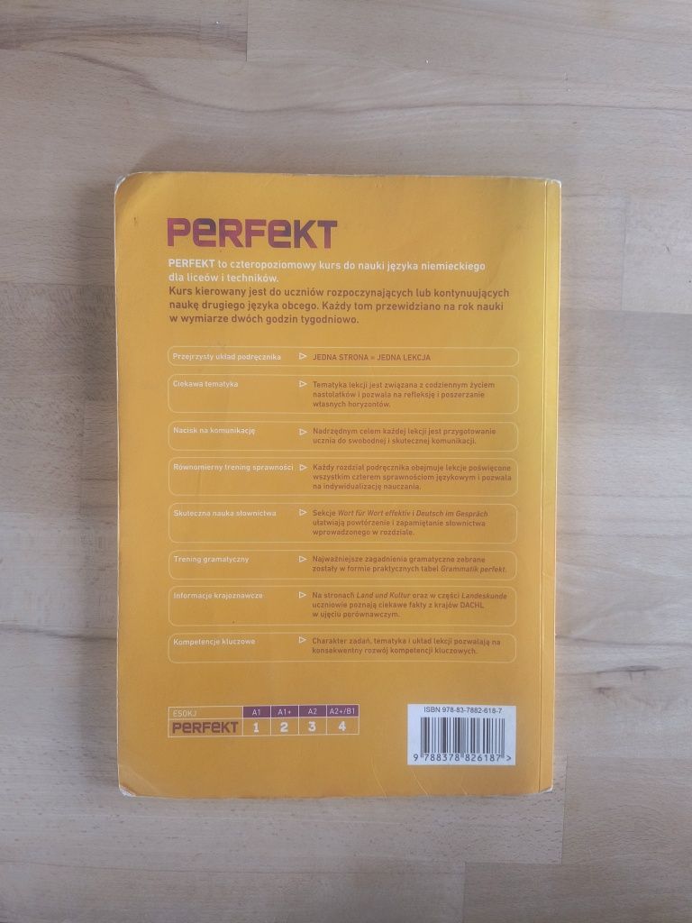 Podręcznik perfekt 1 i 2 wraz z ćwiczenia perfekt 2