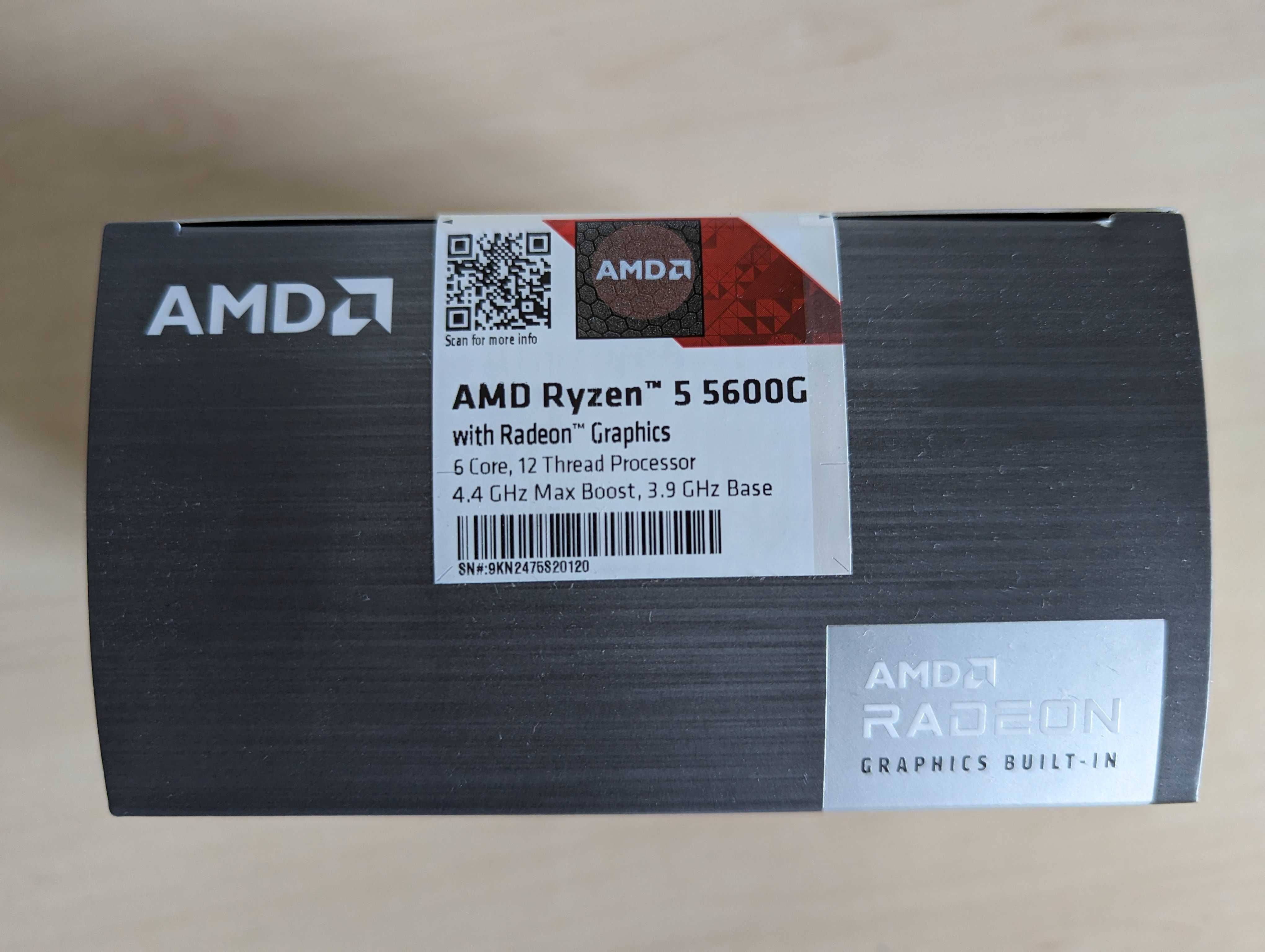 Processador AMD Ryzen 5 5600G (NOVO)