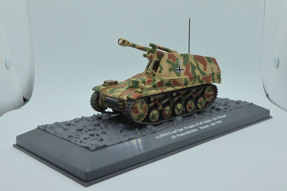 Sd.Kfz. 124 Wespe 1:43, Chars de Combat 34 (Altaya)
