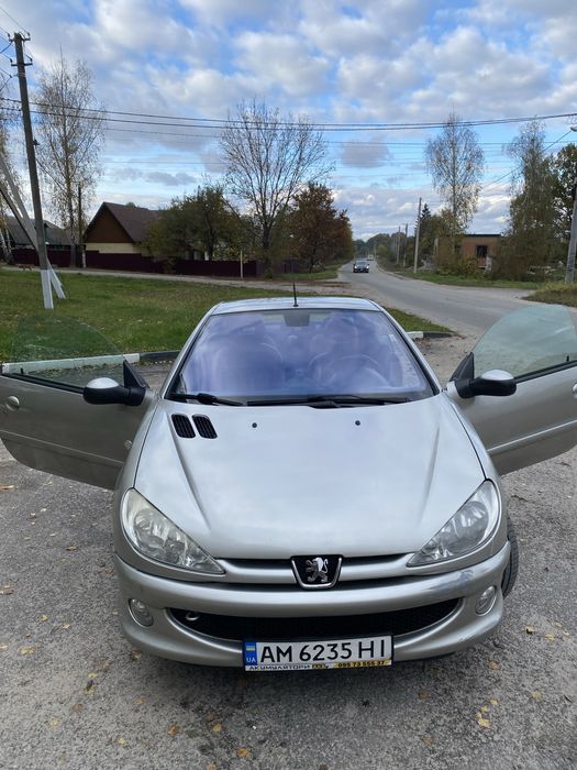Кабріолет peugeot 206cc