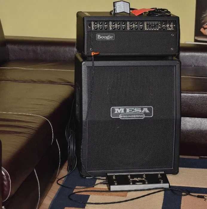 Гитарный усилитель Mesa Boogie Mark V+Mesa RectifierCab 2x12+Road Case