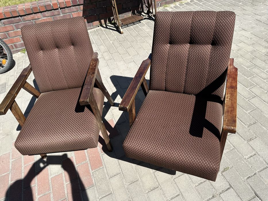 Fotel PRL stan bardso dobry oryginaly