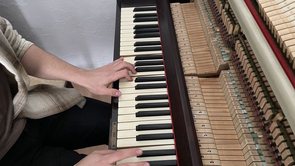 Piano Vertical Acústico em Ótimo Estado e Afinado