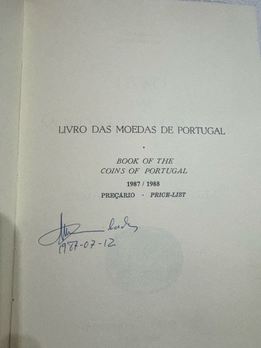 Livro Das Moedas de Portugal