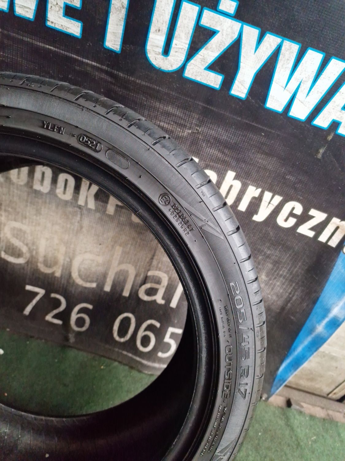 Opony letnie 205/45/17 Nokian Para 7.5mm