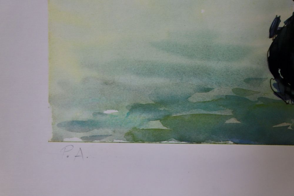 Serigrafia do artista Ortiz Alfau - Aveiro