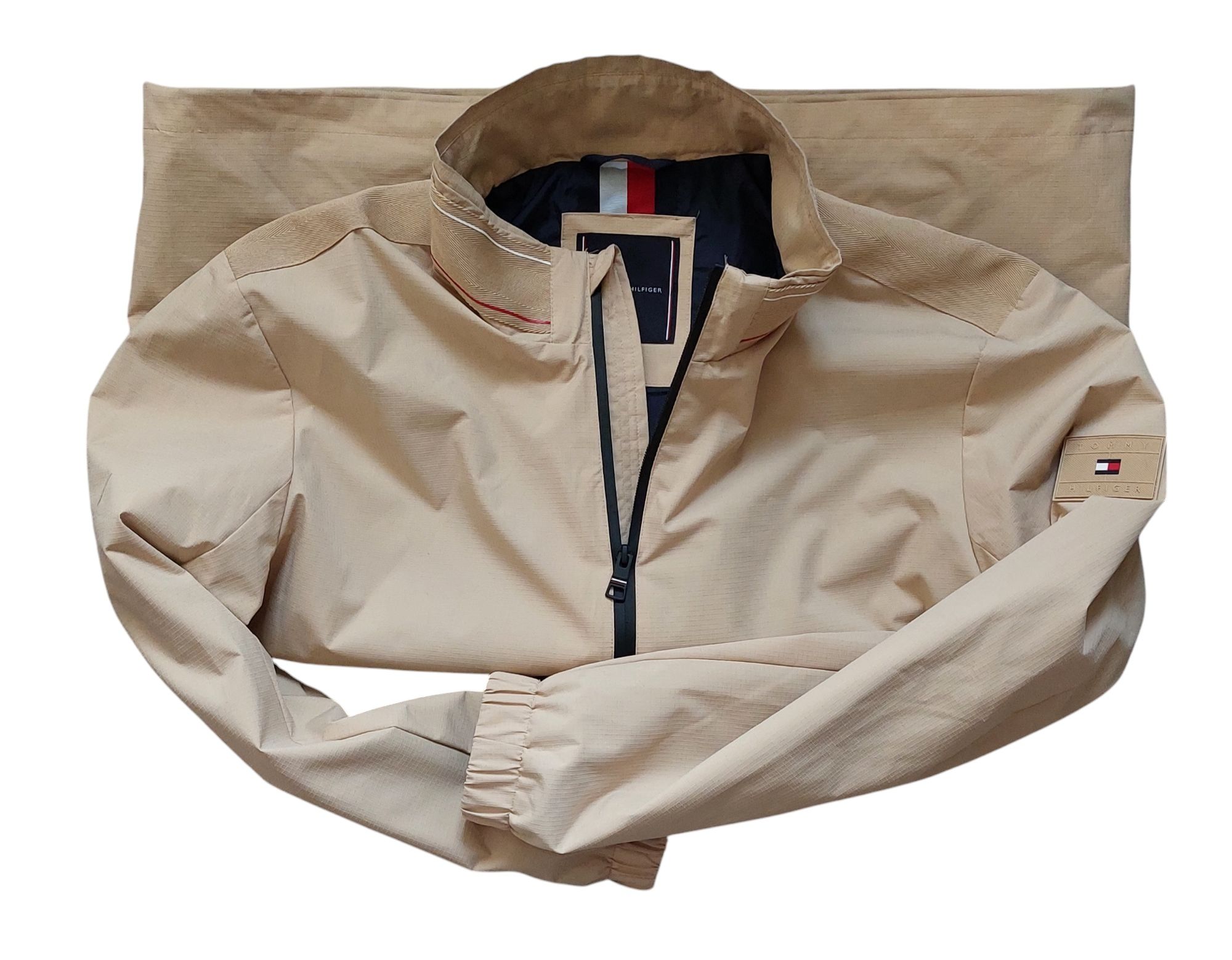 Tommy Hilfiger nowa kurtka przeciwdeszczowa męska r. XL