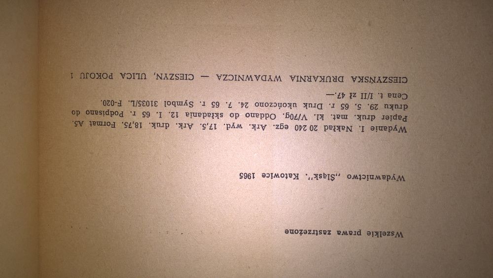 Bitwa o Pilarzinho i Osada nad srebrnym potokiem Bolesław Mrówczyński