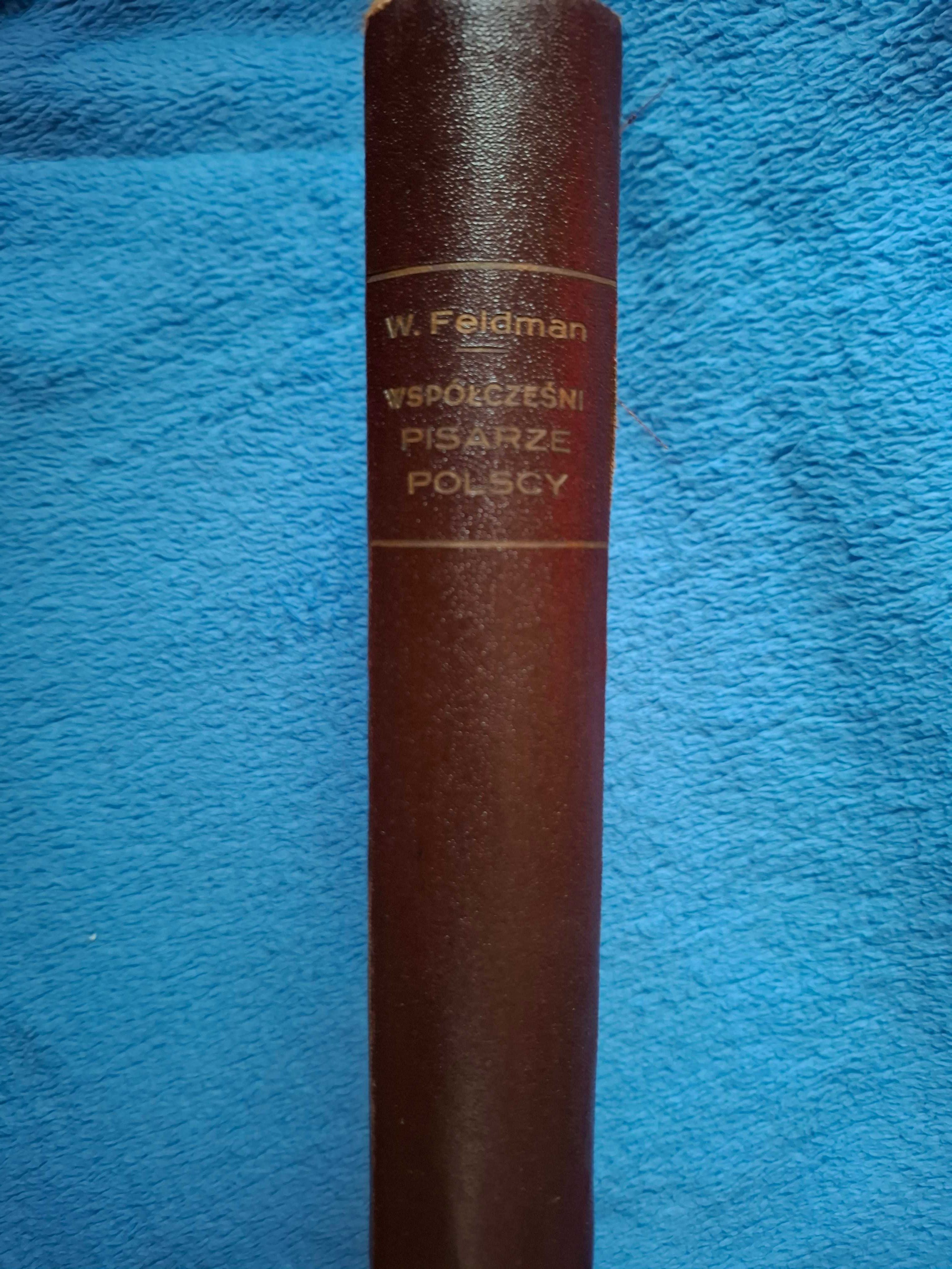 Wilhelm Feldman,Współcześni pisarze polscy w najcelniejszych wyjątkach